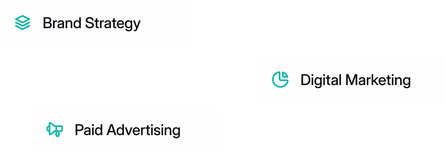 Brand strategy, digital marketing, and paid advertising